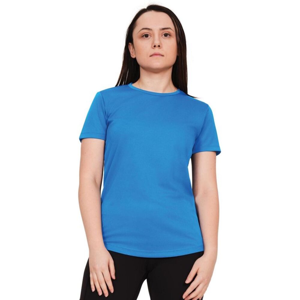 Casual Classics Womens/Ladies Original Tech T-Shirt / Sapphire Blue